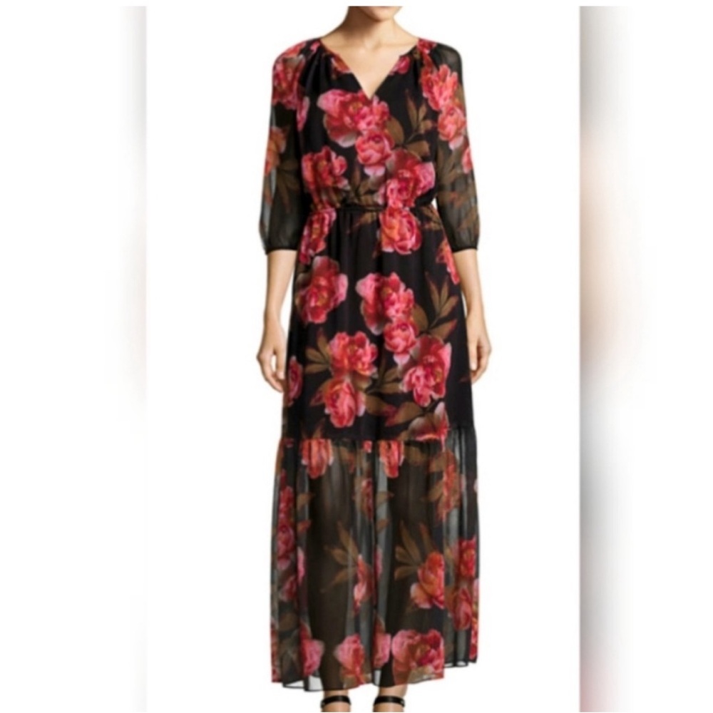 a.n.a. Flowered Maxi Dress - S